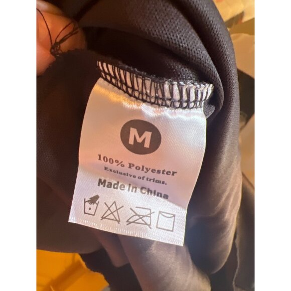 Black Spider Costume Dress Cosplay Halloween Outfit Size Adult M - Picture 7 of 8